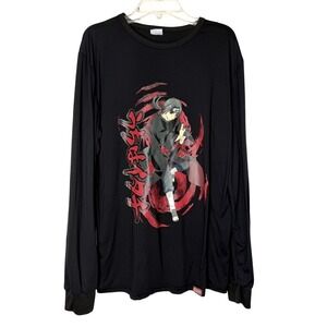 VTG NARUTO SHIPPUDEN GAARA 2002 Masashi Kishimoto Japan Long Sleeve Shirt Rare M